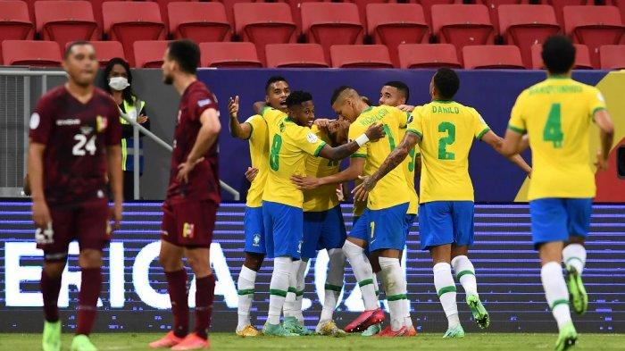 Brasil Vs Venezuela: Hajar Venezuela 3-0, Selecao Pimpin Klasemen