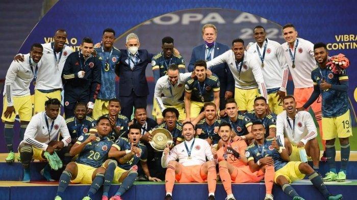 Kolombia Vs Peru: Menang 3-2, Kolombia Juara Tiga Copa America