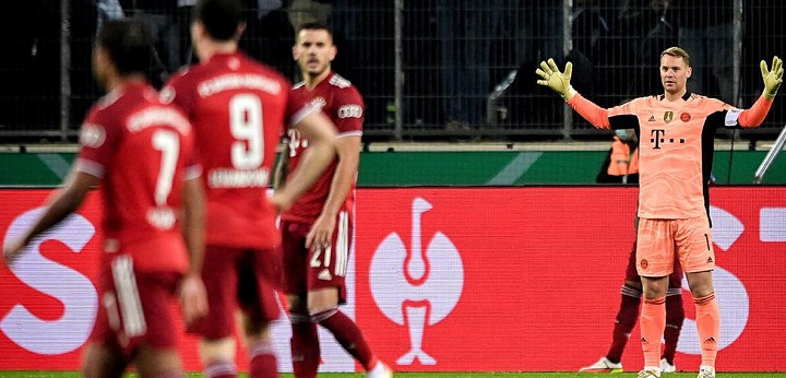 Babak Kedua DFB Pokal: Bayern Munchen Disingkirkan Gladbach