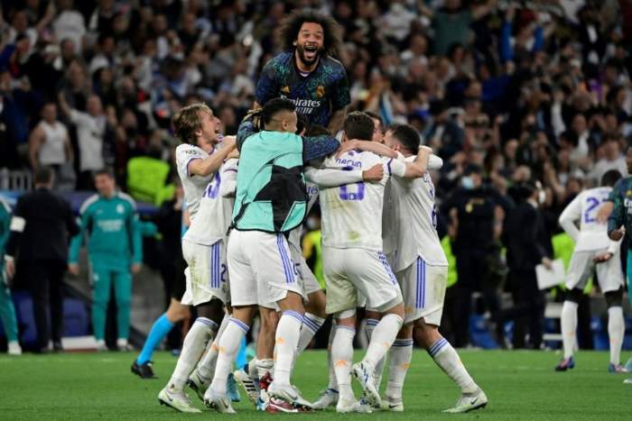 Comeback Real Madrid di Liga Champions 2021-2022