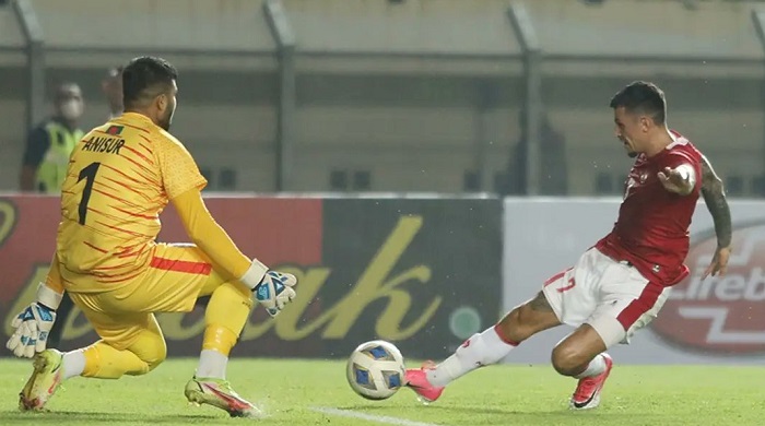 Indonesia Vs Bangladesh: Gol Lilipaly Dianulir, Indonesia Seri 0-0